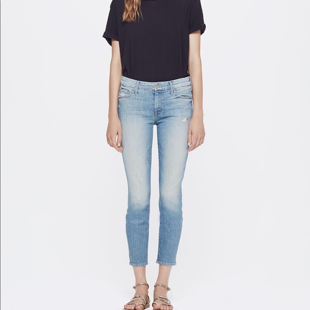 Mother Jeans “Looker Crop” Shake Well 27